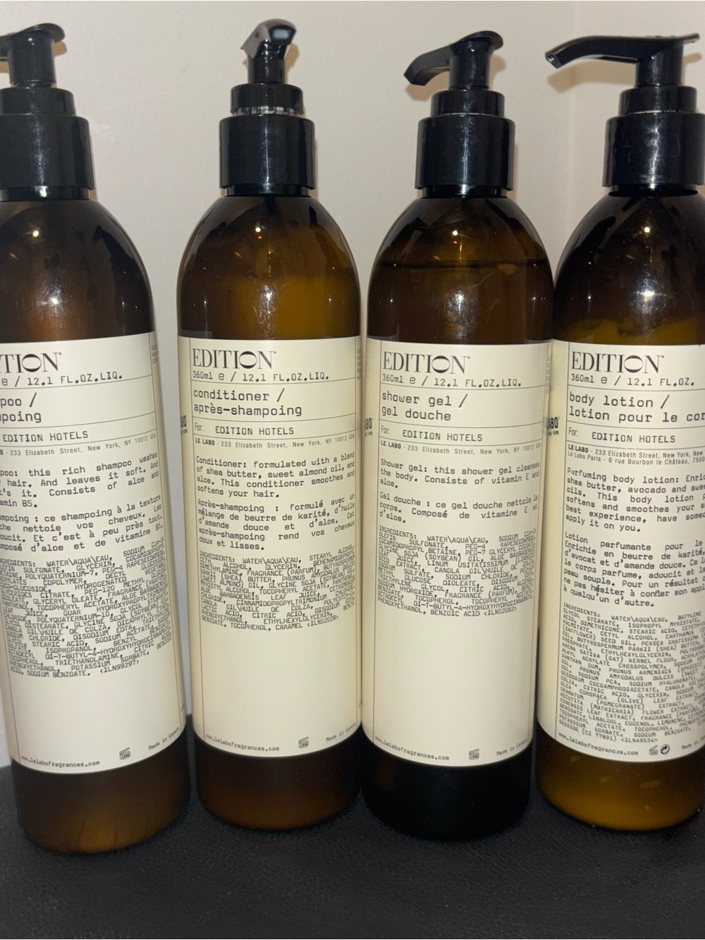 Le Labo- Edition Bath Set- DISCONTINUED 12oz size